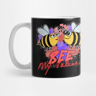 Bee mine in black Mug